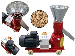 Multifunktionsger t zur Herstellung von Pellets aus organischen Stoffen, zum Heizen und als
