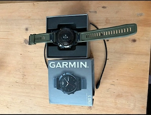 Garmin Fenix 5 Saphir Mit Verpackung 