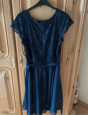 blaues Swing Kleid 