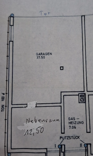Doppelgarage Lager für Oldtimer etc.