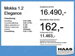 Opel Mokka 1.2 Elegance Sitzheizung, Automatik