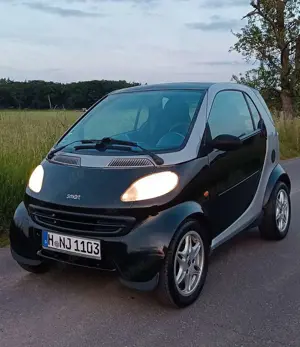 smart Others Smart Fortwo TÜV 07/27, schwarz, Panorama, Alu