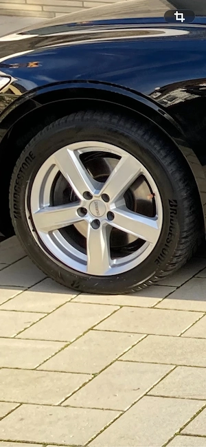 Alufelgen mit Winterreifen