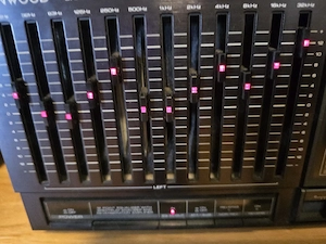 Verkaufe meinen top gepflegten Kenwood Equalizer GE-1100 12 Band  Stereo 
