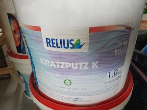 RELIUS Kratzputz K, weiß, 1mm
