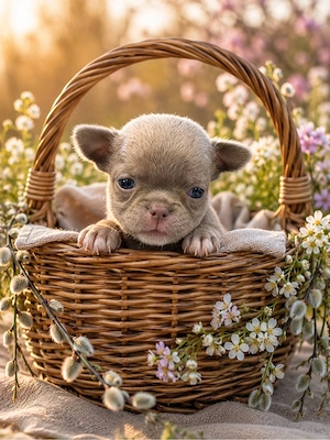 1 Chihuahua Rüde in der seltenen Farbe Lilac sucht noch sein Traumschloss 