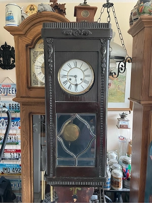 Regulator Wanduhr Gründerzeit Pendeluhr 