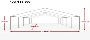 Festzelt zu vermieten 10x5