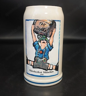 Oktoberfest-Jahres-Sammlerkrug v. 1985