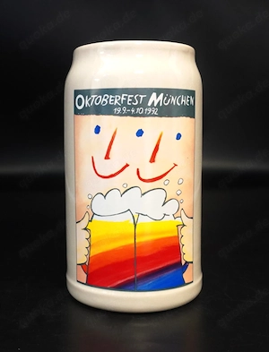 Oktoberfest-Sammler-Jahreskrug v. 1992