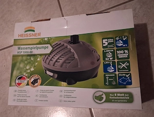 Wasserspielpumpe Heissner 1000-00