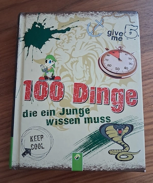 Buch 100 Dinge ein Junge wissen muss 