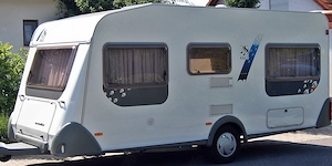 Wohnwagen Knaus Eurostar 450TF, sehr gepflegt
