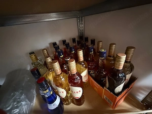 Spiritousen und Liköre ungeöffnet