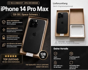 iPhone 14 Pro Max 128 gb NEU