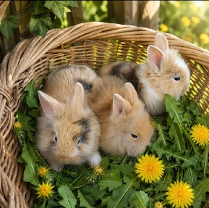 Zwergkaninchen Löwenköpfchen Kaninchen