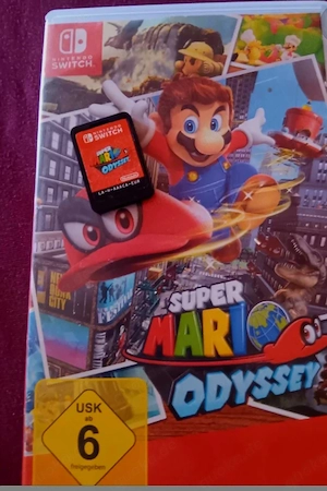 Switch Spiel Super Mario Odyssee 