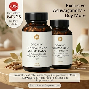 Organic Ashwagandha KSM-66 Royal