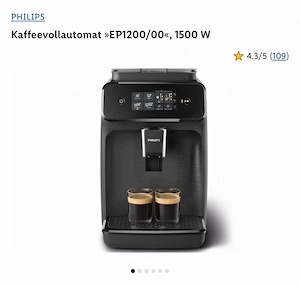 Philips Kaffeevollautomat EP1200 00   Neu & unbenutzt