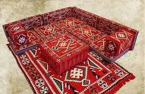 Orientalische Sitzecke, Arabisches Sofa