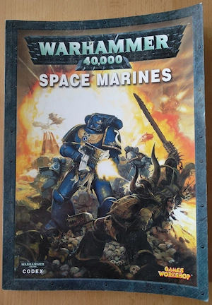   Warhammer 40.000   40k   Space Marines Buch (Codex   Lore-Buch)