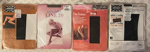 2x Feinstrümpfe+Gr. 42 44: Nylonstrumpfhosen, hautfarben schwarz + Gr. 40: Diverses Socken Strümpfe  Bild 6