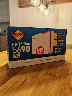 AVM FRITZ!Box 5690 Pro DSL Glasfaser Modem Router WLAN Mesh WiFi 7