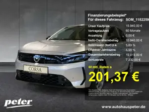 Opel Corsa Corsa F 1.2 Edition +Allwetter+Einparkhilfe+LED+