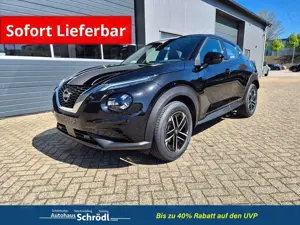 Nissan Juke 1.0 DIG-T 114PS N-Connecta Teil-Leder Klimaauto...