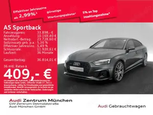 Audi A5 45 TFSI qu. S tronic S line Pano/Na