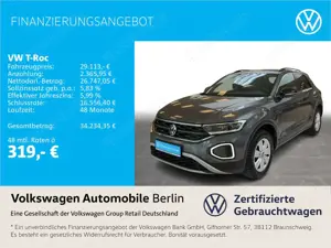Volkswagen T-Roc Life 1.5 TSI DSG Navi LED SHZ ACC PDC