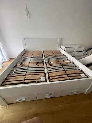 Coventry Bed + 2 Slatted Frames + Matratzen