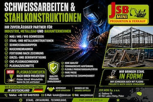 Schweißarbeiten Stahlbau & CNC-Plasmaschneiden-nach Zeichnung