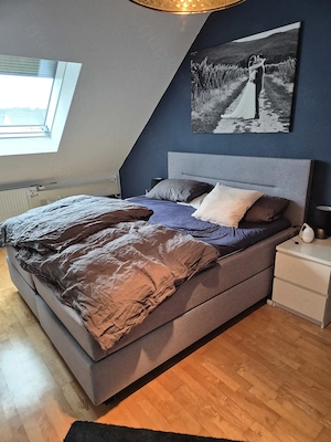 Boxspringbett , Schlafzimmer, Bett