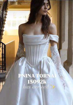 Brautkleid + Schleier + Handschuhe