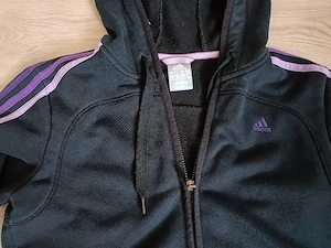 Adidas Jacke schwarz Größe M 