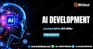 Launch Innovative Solutions with AI Development   Get 30% OFF 