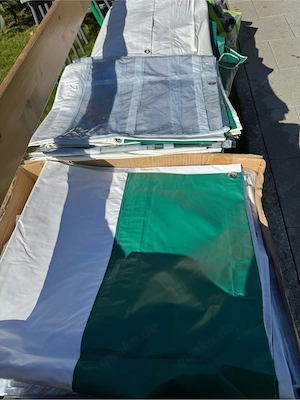 Partyzelt,4mal10m-2m,PVC Plane Bild 2