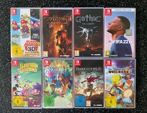 Verkauf meiner Nintendo Switch Spiele Sammlung... Nur komplett 