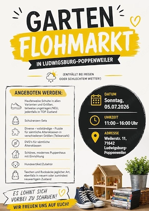 Gartenflohmarkt