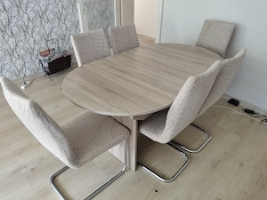 Esstisch mit 6 Stuhle