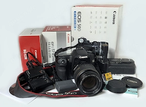 Canon EOS 50D+EF-S 17-85mm F4-5.6 IS USM+BG-E2N EOS Batteriegriff+Ladegerät +Gurt 
