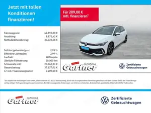 Volkswagen Golf VIII GTI 2.0 HEAD-UP MATRIX HARMAN KARDON AHK PAN