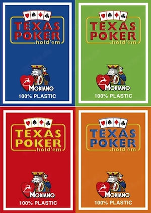 Modiano - Poker Spielkarten - 2-Fach Jumbo Index