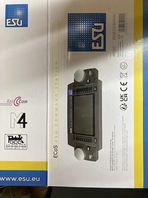 ESU 50220 - ECoS 2.5 Zentrale, Herstellergarantie, von April 2026 + ECoS Detector + ESU Switchpilot
