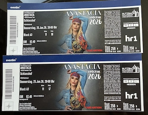 Tickets   Karten für Anastacia heute Abend in Butzbach