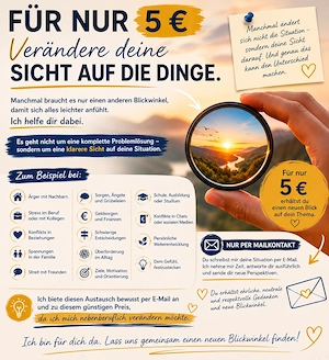 5 Euro für einen Gedanken, der alles verändern kann  