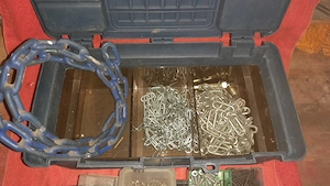 Schrauben;Nägel,Metallketten Werzeugkasten