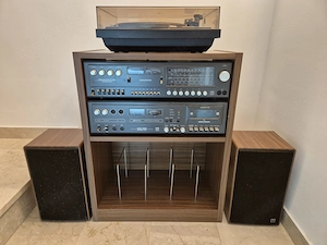 Grundig HiFI Klassiker R 25 & CNF 200 + Dual Plattenspieler