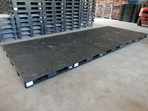 Kunststoffpaletten 1,0m x 1,0m Bild 6